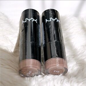 NYX Professional Makeup Extra Creamy Round Lipstick Echo NEW Makeup Bundle of 2